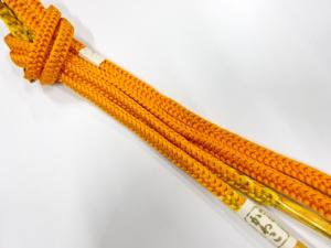 未使用品　正絹　手組帯締め